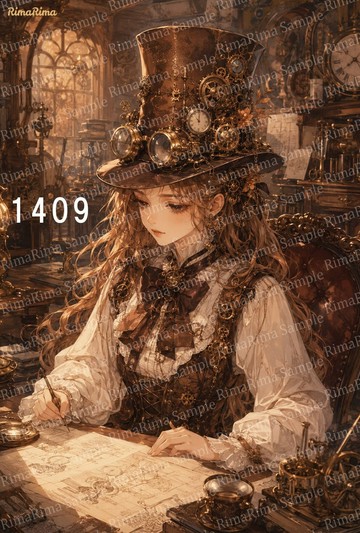 1409 原創貼紙 原創人物貼紙 貼紙 標籤 りまりま RimaRima