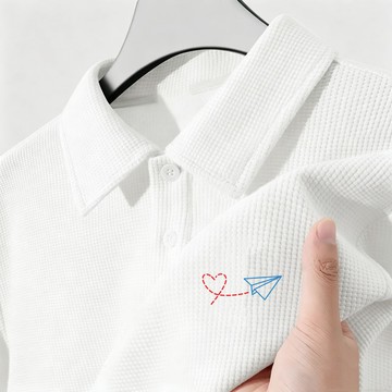 【台灣現貨】M-8XL 華夫格polo衫 潮流 大尺碼男裝 男生 t恤 休閒 純色 oversize 日系 polo