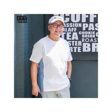 爸爸半袖衣服中老年人男裝中年夏裝短袖T恤純棉老爸爺爺父親上衣