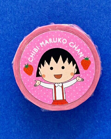 【震撼精品百貨】CHIBI MARUKO CHAN 櫻桃小丸子 小丸子紙膠帶-草莓#57044 震撼日式精品百貨