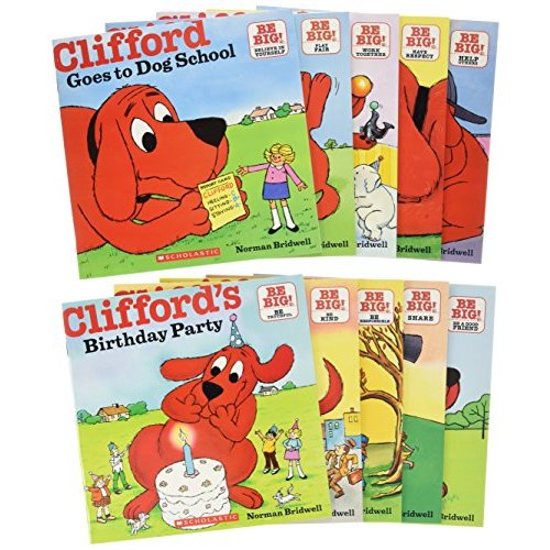 英語 絵本 Clifford's Big Red Box 10冊 ボックスセット