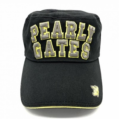 Pearly Gates ゴルフ用ニコちゃんハット PEARLY GATES パーリーゲイツ キャップ 白×ネイビー ニコちゃん