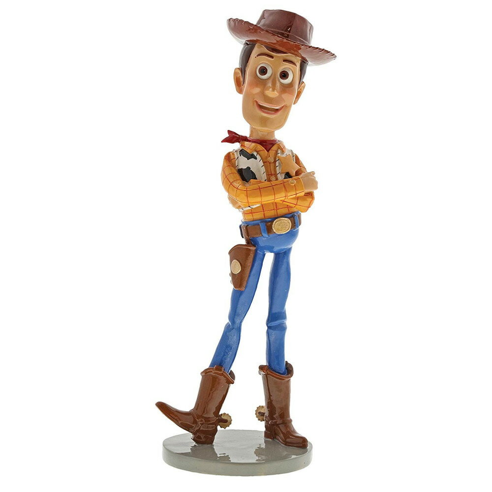 【震撼精品百貨】玩具總動員_Toy Story~日本迪士尼Disney 玩具總動員 Enesco塑像 擺飾-胡迪*88487