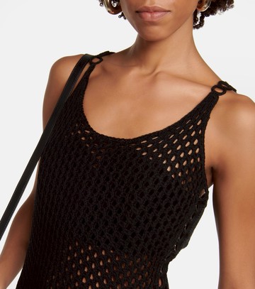 Chloé Halterneck wool midi dress