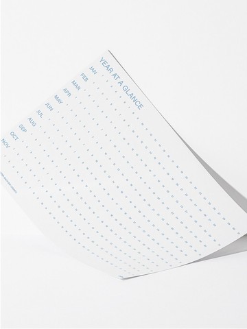 calendar poster ・年總覽海報