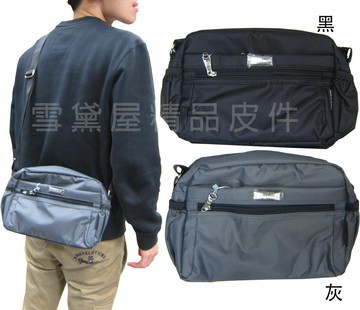 限時 滿3千賺10%點數↘ | ~雪黛屋~Caution 肩側背小容量台灣製造高單數防水尼龍布600D耐磨損耐承重隨身外出休閒隨身包ACB1262