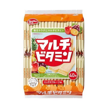 健康俱樂部複合維生素威化餅（混合水果口味）
