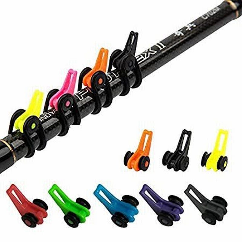 Juedi 釣りロッドフックキーパー 3サイズゴムリング 釣りルアー餌ホルダー 小型釣りツール 簡単調節可能 プラスチック釣り竿フックキーパー スプリ 通販 Lineポイント最大0 5 Get Lineショッピング