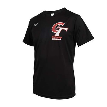 MIZUNO 男CT短袖T恤-台灣製 吸濕排汗 運動 上衣 休閒