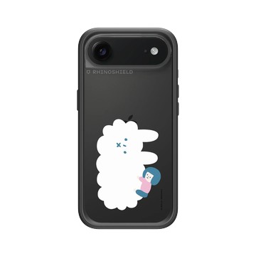 iPhone Air Mod NX -邊框背蓋組合 (相機按鈕) 黑 - 右手超人 - 輕飄飄