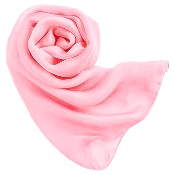 雪紡方巾 45cm 粉紅色 輕盈透氣 多功能用途 舞台表演 時尚穿搭  1條