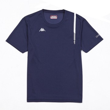 KAPPA義大利 精典時尚型男吸溼排汗圓領衫 丈青304TY60B29