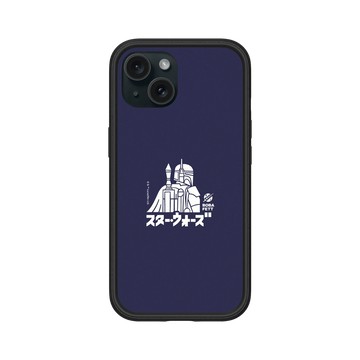 iPhone 15 Mod NX 黑 - 迪士尼-星際大戰 Star Wars - 波巴費特-日文字系列