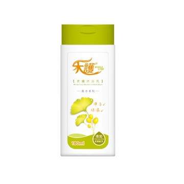 禾護 柔膚沐浴乳 銀杏萃取 (180ml/瓶)【杏一】