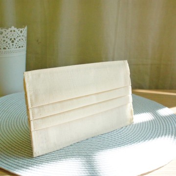 Lovely【無印風純棉胚布口罩套】大人紙口罩使用