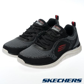 SKECHERS 男鞋 運動系列 瞬穿舒適科技 TRACK 寬楦款 (232699WBKRD)