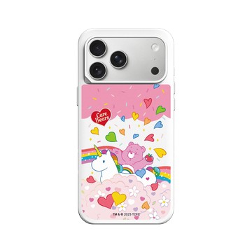 iPhone 17 Pro Max SolidX 白 - Care Bears - 熊與獨角獸