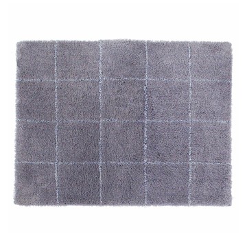 日本 oka 日本進口吸水速乾地墊 Modish  45 x 60cm  灰色  1個