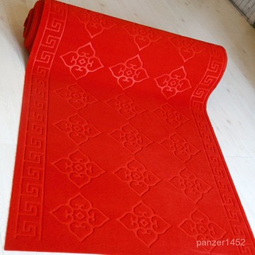 臺灣熱賣【低價促銷】可裁剪樓梯走廊過道賓館酒店婚慶加厚耐磨防滑紅地毯 紅地毯  開業慶典 辦公室賣場專用地毯 RAH4