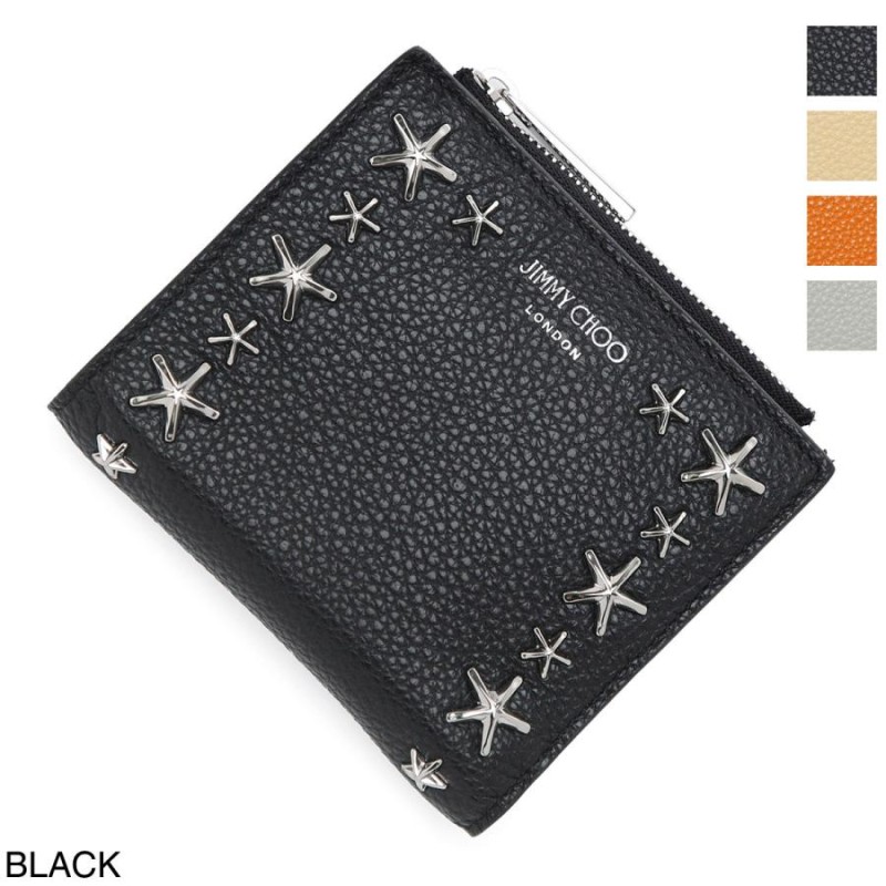 ジミーチュウ JIMMY CHOO 2つ折り財布 小銭入れ付き HANNI レディース 