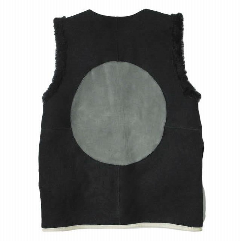 MILENA SILVANO ミレナシルヴァノ イギリス製 MOON VEST リバーシブル ...