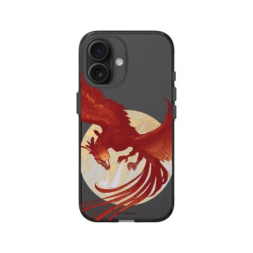iPhone 16 Clear (相機按鈕) 酷墨灰 - 哈利波特 Harry Potter - 佛客使Fawkes