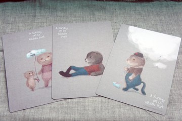 MiuMiuPark萬用卡(5張一組) MiuMiuPark postcards (5 in one)