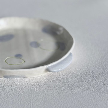 手繪圓盤/未完成之島-青遊