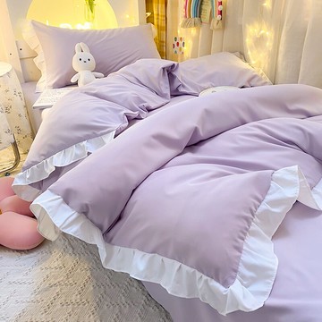 被套床單被罩兩件套北歐ins風被單單件枕套少女宿舍單人床三件套3