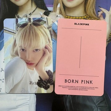 ⭐韓國代購正版⭐正品麗莎小卡lisa比耶莎BORN PINK正規二墨鏡莎BLACKPINK
