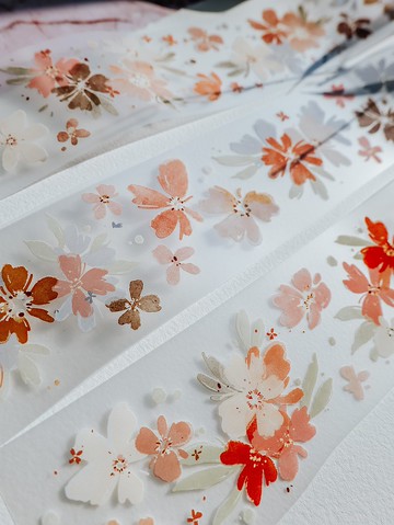 棠梨仙米-霧面PET紙膠帶(特油加白墨含離型紙)