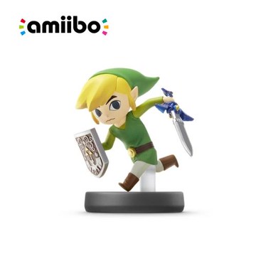 任天堂 Switch amiibo 公仔 卡通林克 (任天堂明星大亂鬥系列)