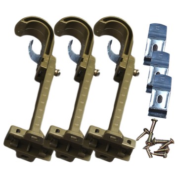 Jun&Company 35mm 中型可調式支架  3個  金色