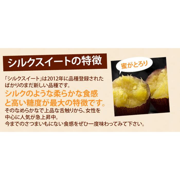 さつまいも 訳あり 5kg 箱込 シルクスイート 内容量4kg 補償分500g 送料無料 生芋 熊本県産 サツマイモ  焼き芋に 芋 いも