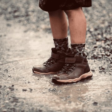 RAFAC 時髦運動永續中筒童襪