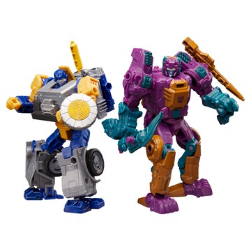 Hasbro 孩之寶 Transformer 變形金剛世代至尊紀元Fisitron vs Carnivac毀滅 2件組  混和顏色  1盒