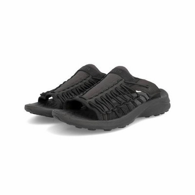 KEEN キーン UNEEK SNK SLIDE メンズサンダル 超軽量 ユニークスニークスライド 1024894 ブラック ブラック