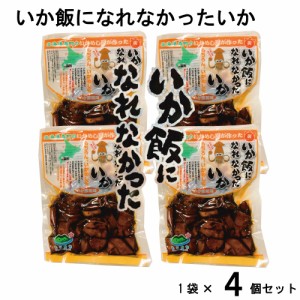 いか飯になれなかったいか 1袋(160g)x4個セット マルモ食品 メール便 いかめし 函館 いか イカ飯 イカ おみやげ 北海道 おつまみ 巣ごも