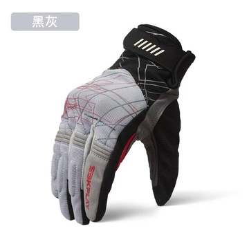 【四季舒適】SBKPLAY AP-10 黑灰 觸控防摔手套