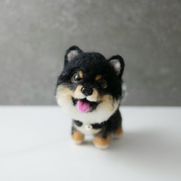 花貴賓客製化羊毛氈  寵物客製 公仔