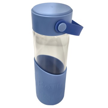 LocknLock 樂扣樂扣 旋律耐熱玻璃水瓶 LLG679MB  藍色  500ml  1個