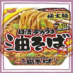 日清食品 日清デカうま 油そば 157G×12個