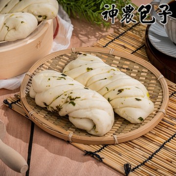 【神農包子】蔥花捲(5入/包)
