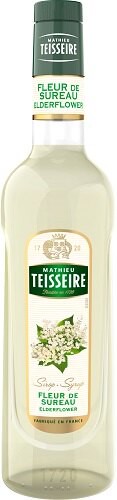 Teisseire 糖漿果露-接骨木風味Elderflower 法國頂級天然糖漿 700ml