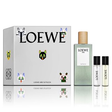 LOEWE 羅威 馬德里奇蹟天光淡香水禮盒(淡香水100ML+隨身瓶10ML+獨奏宣言女士濃香精 10ML)