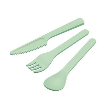 《Natural Elements》環保餐具3件(薄荷綠)