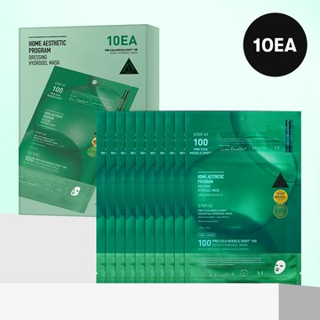 VT Pro Cica Riddle Shot 100 2-Step Hydrogel Mask 10 Sheets