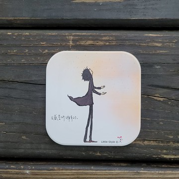 吸水杯墊-感受所擁有的