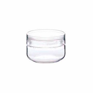 日本【星硝Cellarmate】洽米短型透明保存瓶 170m