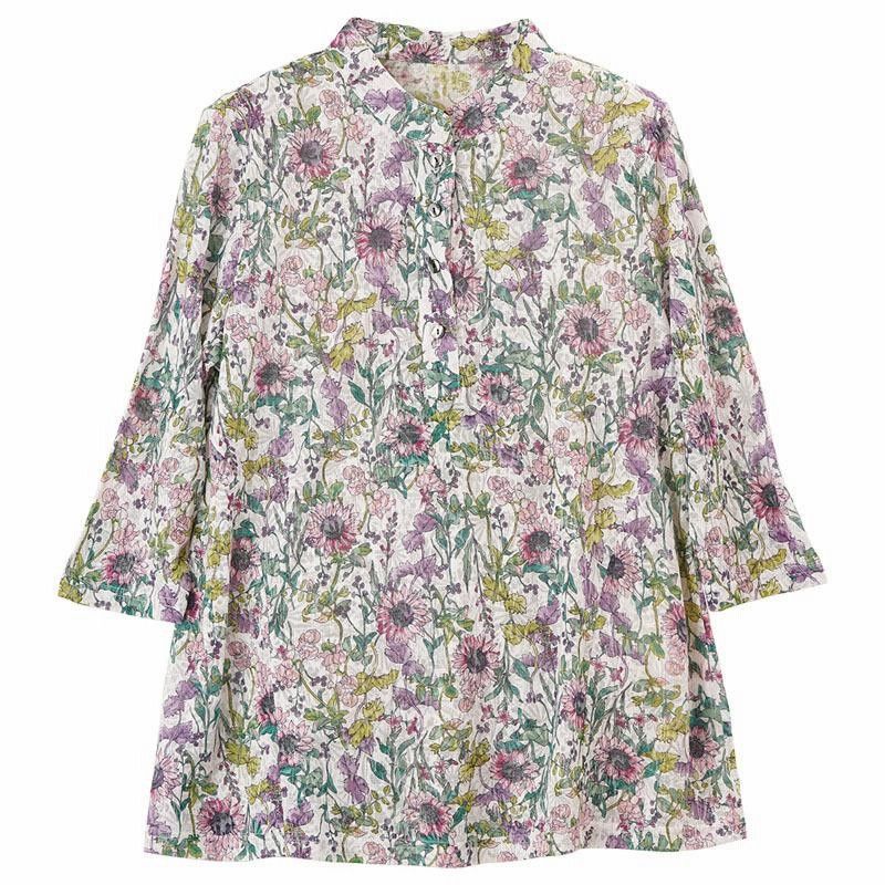 婦人服 ブラウス 夏用 シニア 服 80代 70代 60代 レディース
